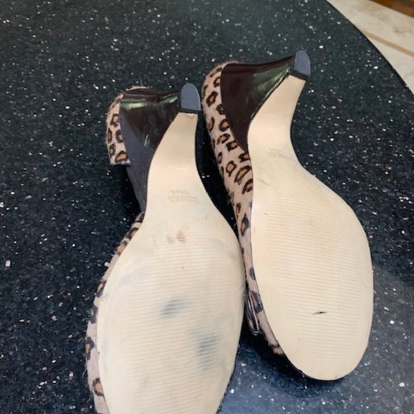 Michael Kors - Open toe animal print shoes - Picture 3 of 3